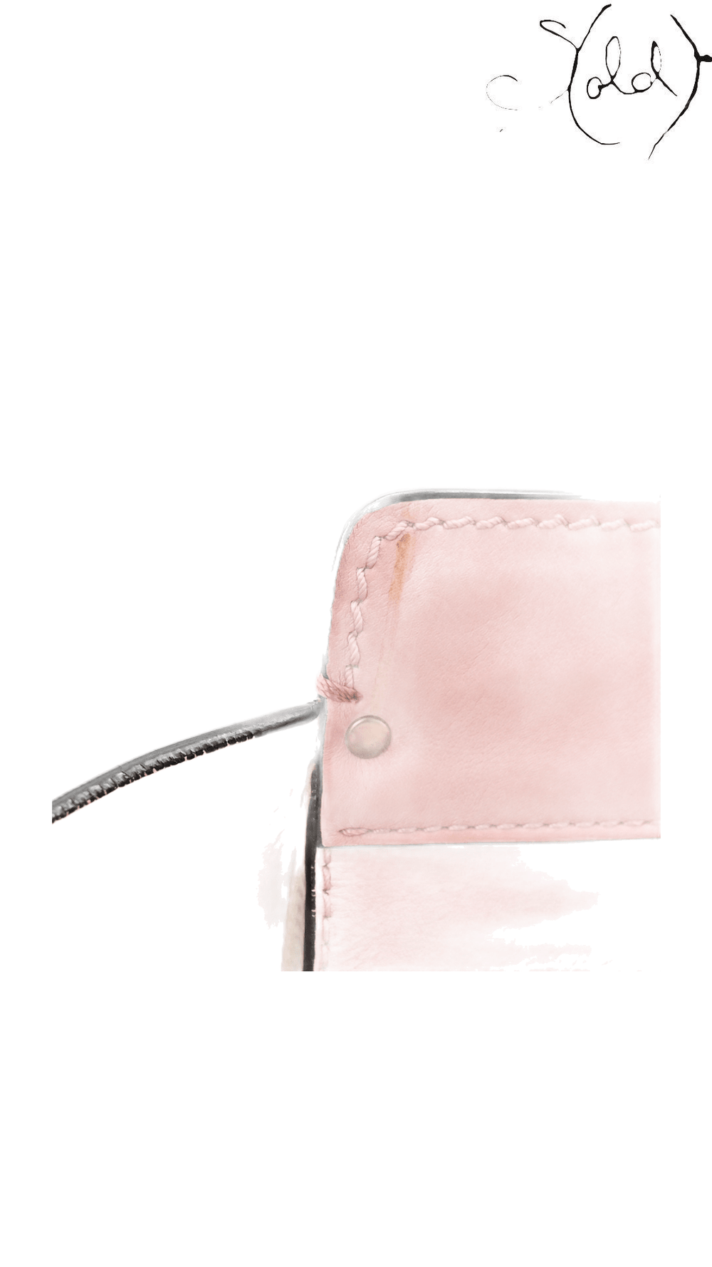 Valentino Garavani Rockstud Double Handle Tote Pop Gardenia — detail view 10