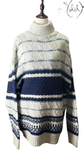 Versace Jeans Turtleneck – The Statement Knit, Back view | Sold Attire