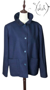Vintage Christian Dior 1970s Coat – Parisian Elegance, Hardware detail | Sold Attire