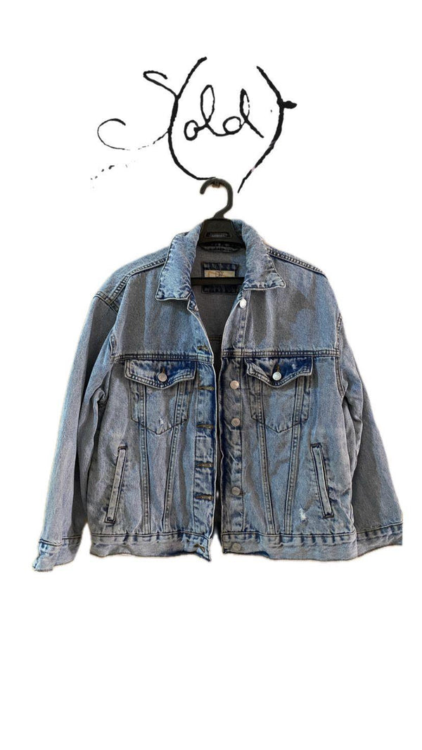 Vintage Denim Jacket - Effortless Classic Style - Sold Attire