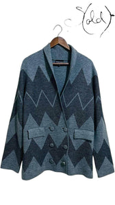 Vintage Giorgio Armani Knit Cardigan – Rare Italian Luxury, Authenticated Pre-Owned | Sold Attire