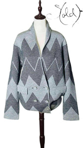 Vintage Giorgio Armani Knit Cardigan – Rare Italian Luxury, Detail view | Sold Attire