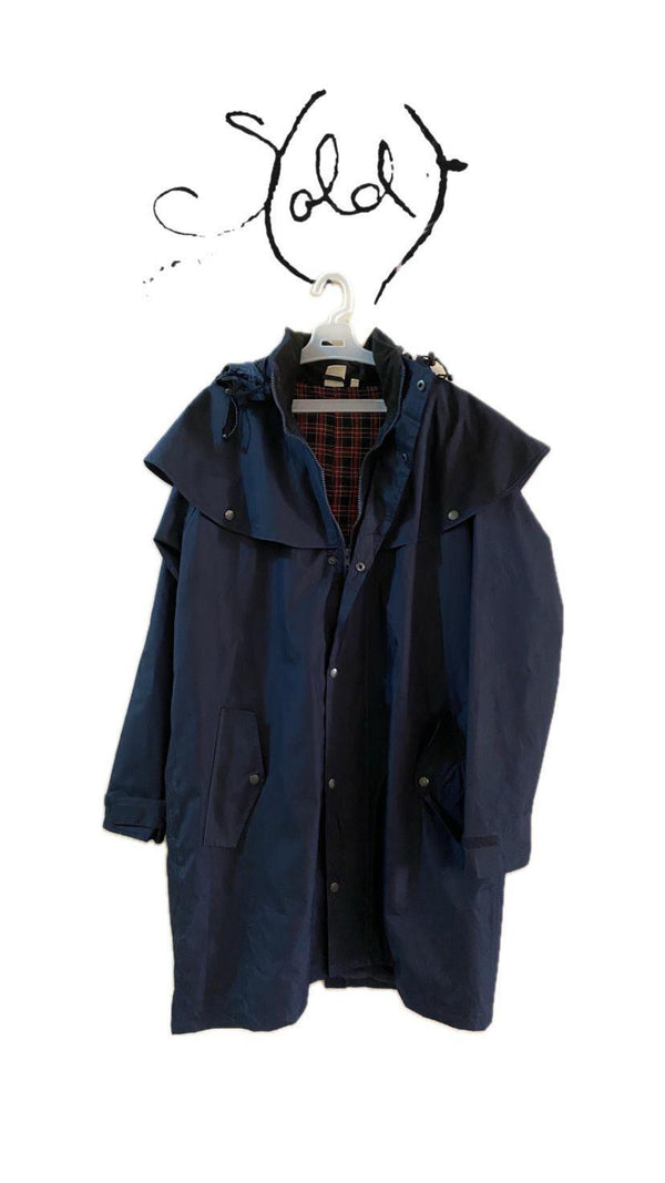 Vintage Heritage Navy Raincoat - Sold Attire