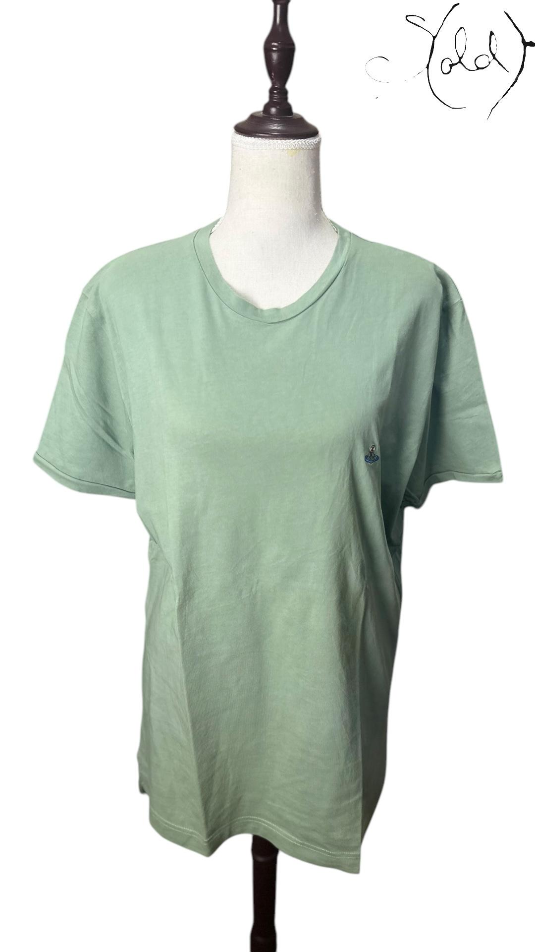 Vivienne Westwood Mint Orb Tee | Sold Attire - Sold Attire