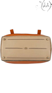 Yves Saint Laurent Tri-Color Large Muse Two Purple Orange Brown 2000s, Interior view | Sold Attire