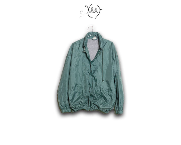 Green Raincoat Jacket | Green Waterproof Jacket | Sold