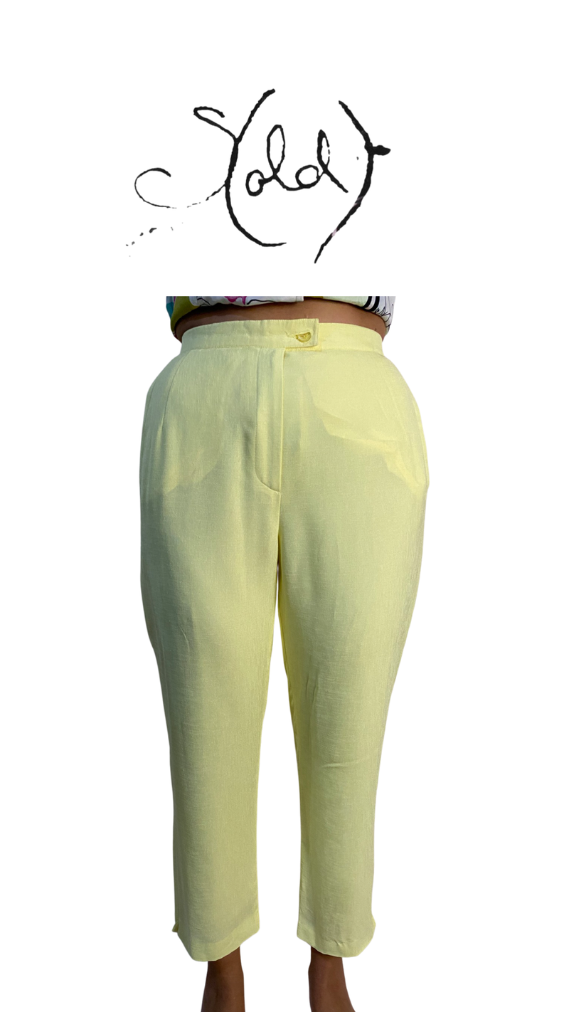 Buy MANIX Women's Cotton Stretchable Pants With Both Side Pockets (Light  Yellow) - Size: 3X-Large Online at Best Prices in India - JioMart.