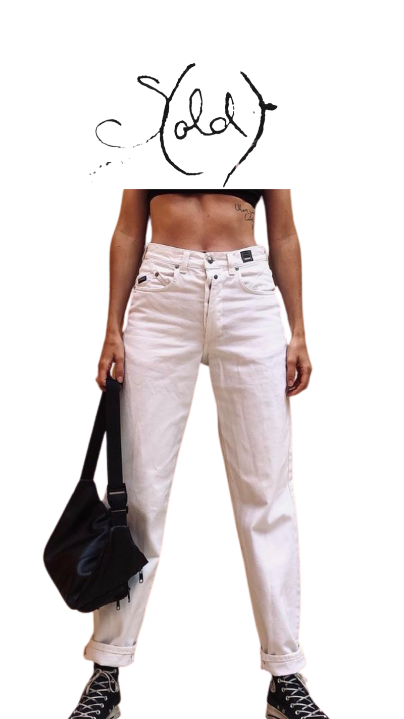 White Denim Pants | White Denim Jeans | Sold